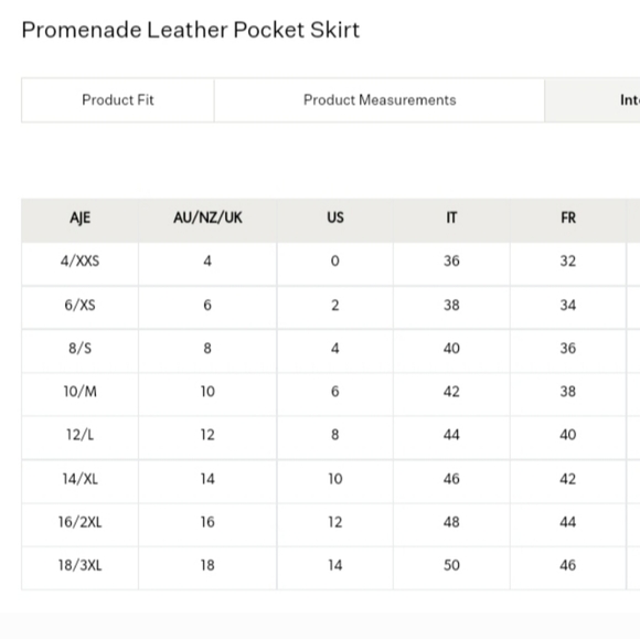 - AJE , Australia Leather 70's Inspired Leather Pocket Skirt NWT Sz 10 - Picture 10 of 14